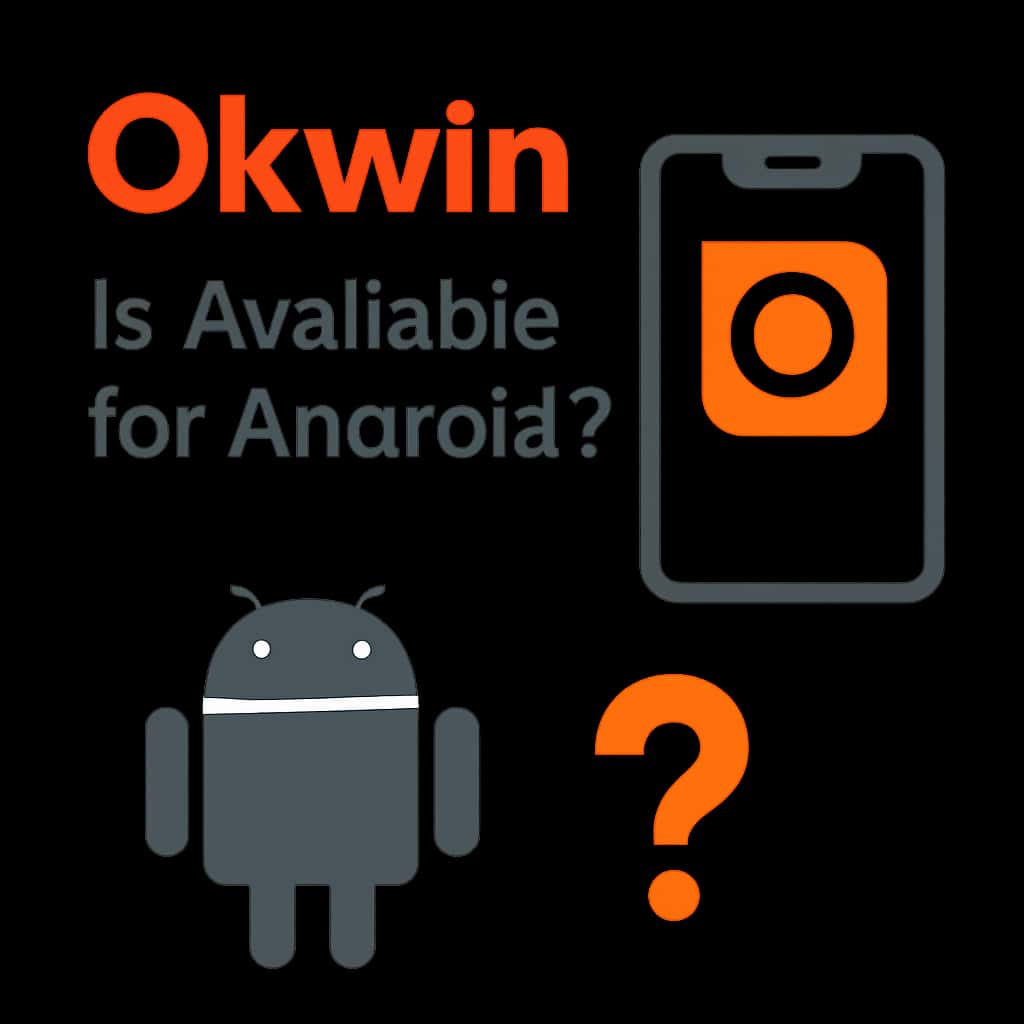 Diagram explaining Okwin's APK installation process.