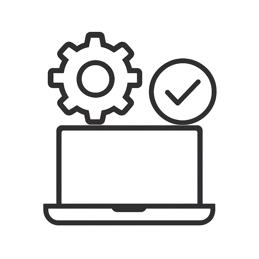 Icon representing the update process for the Okwin app on Android.
