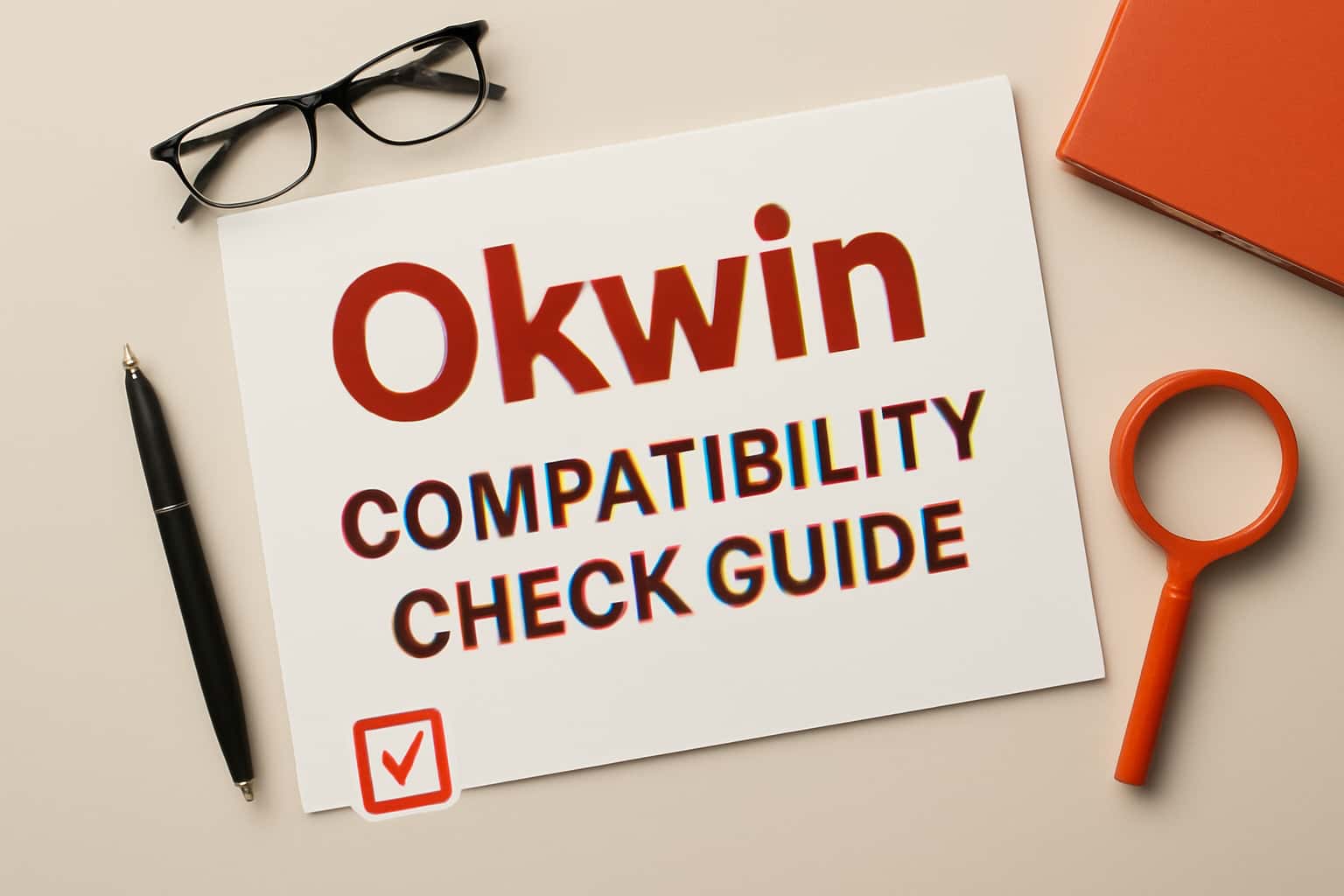 Okwin Compatibility Check Guide informational image