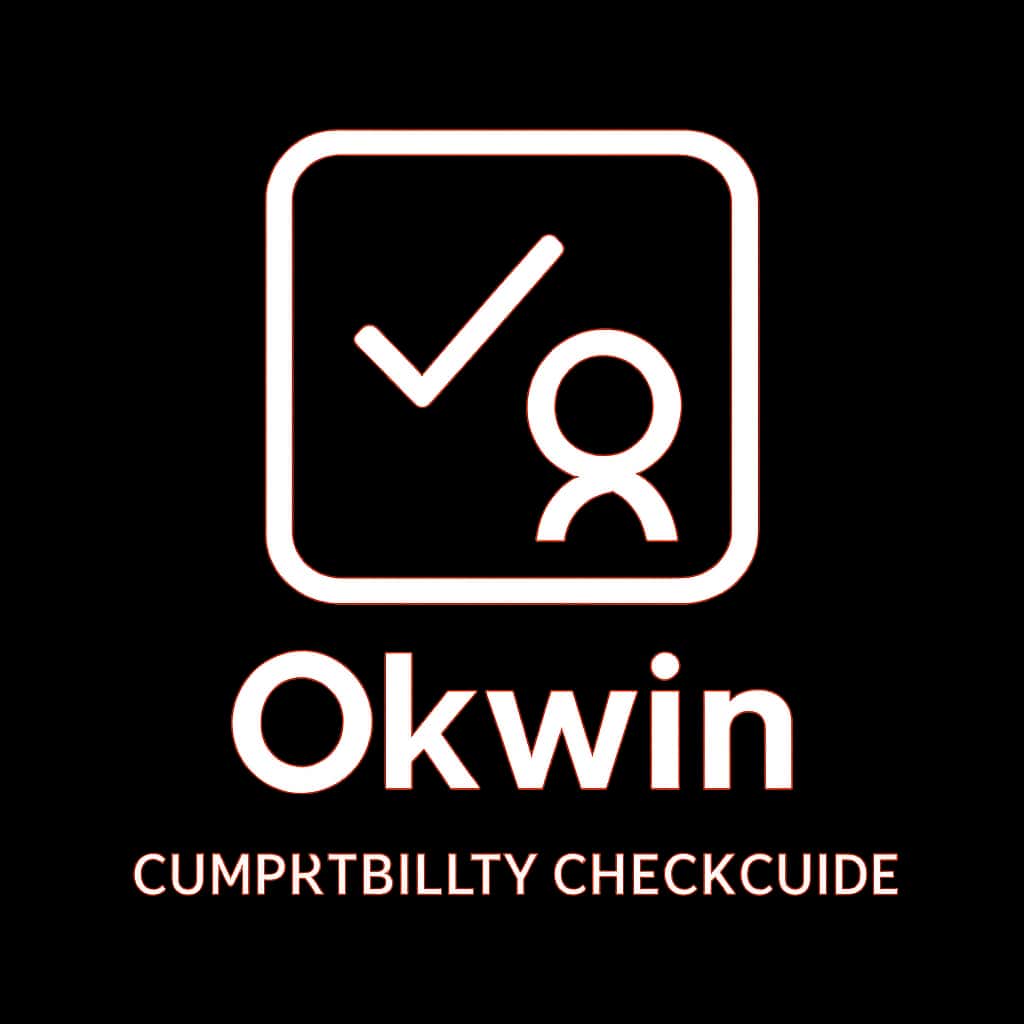 Icon representing Okwin Compatibility Check Guide