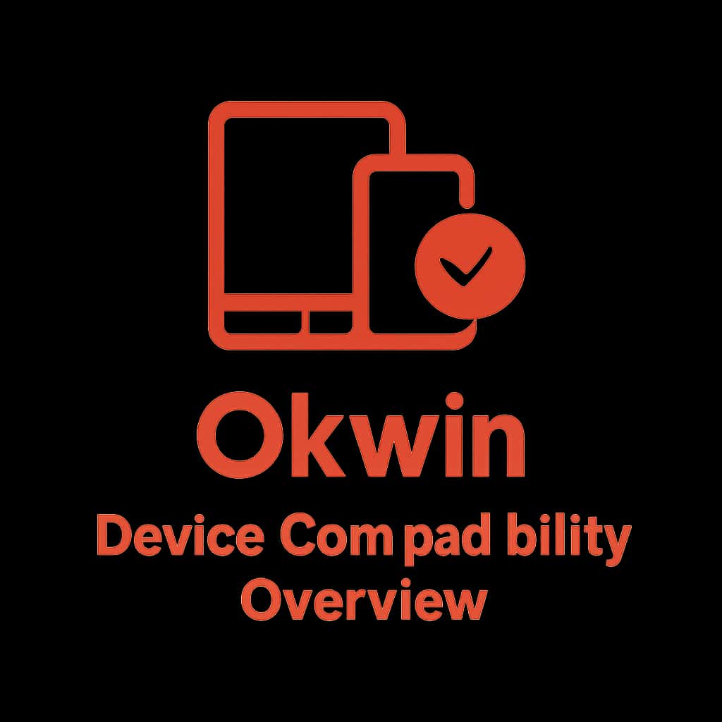 Minimalist badge for Okwin compatibility guide.