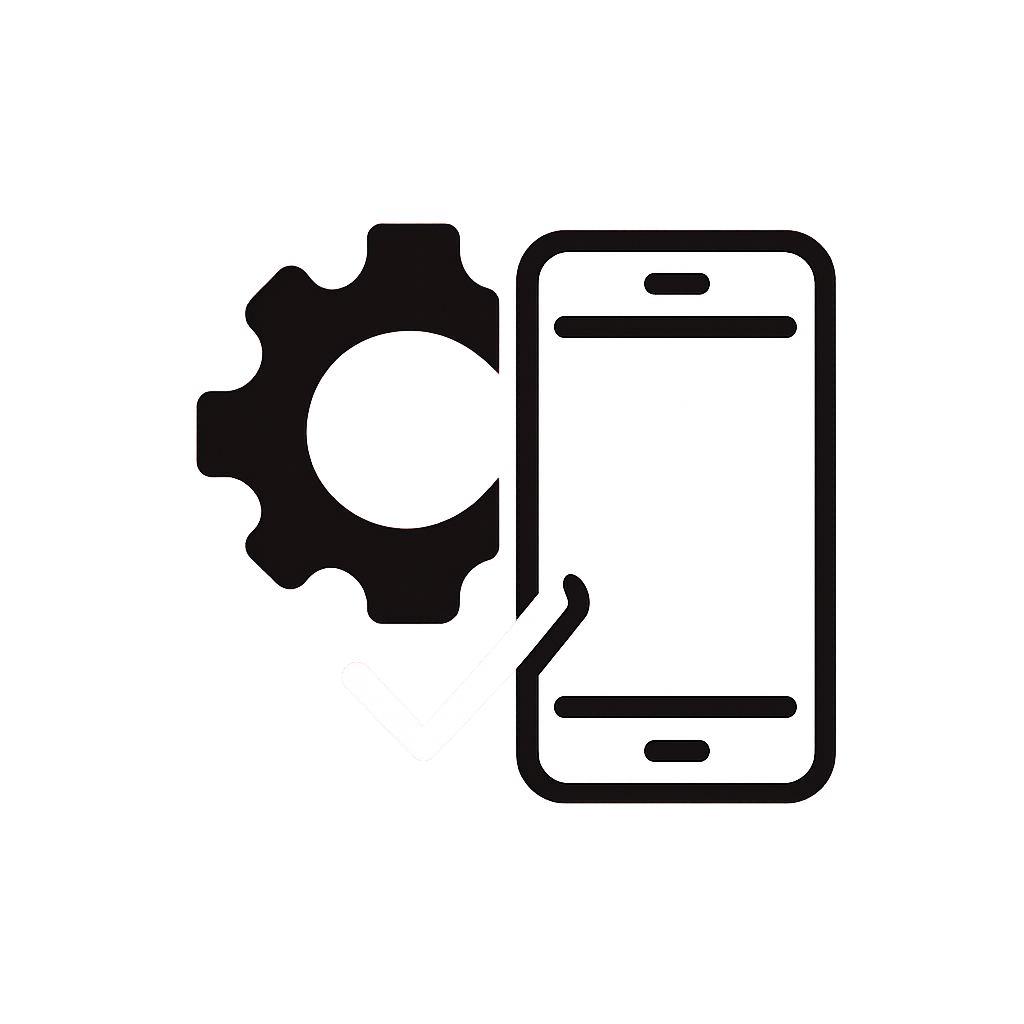 Icon representing the update process for the Okwin app on Android.
