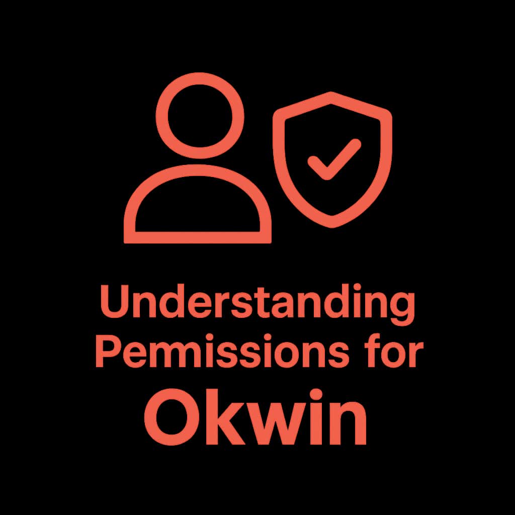 Badge illustrating Okwin permissions guide