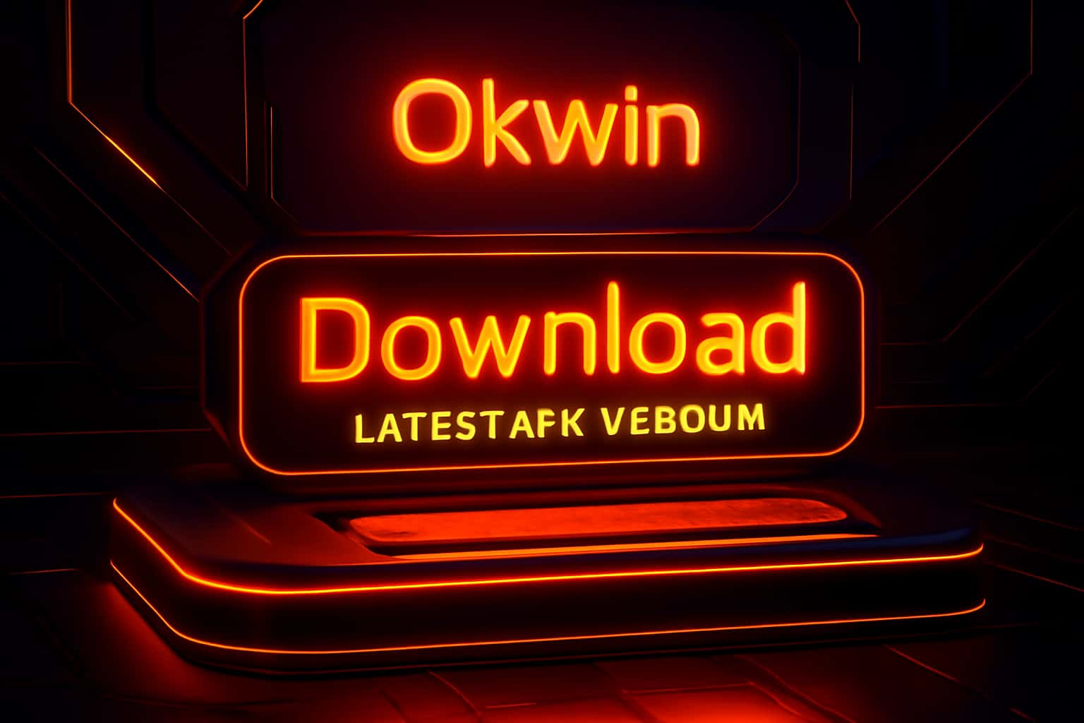 Futuristic landing page design